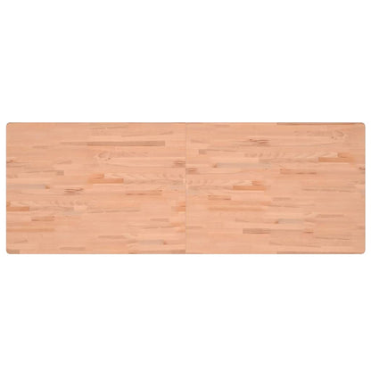 vidaXL Schreibtischplatte 150x55x2,5 cm Massivholz Buche