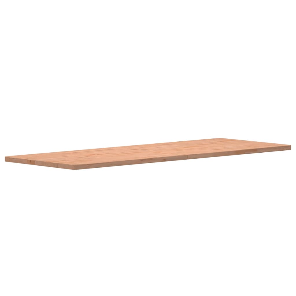 vidaXL Schreibtischplatte 150x55x2,5 cm Massivholz Buche