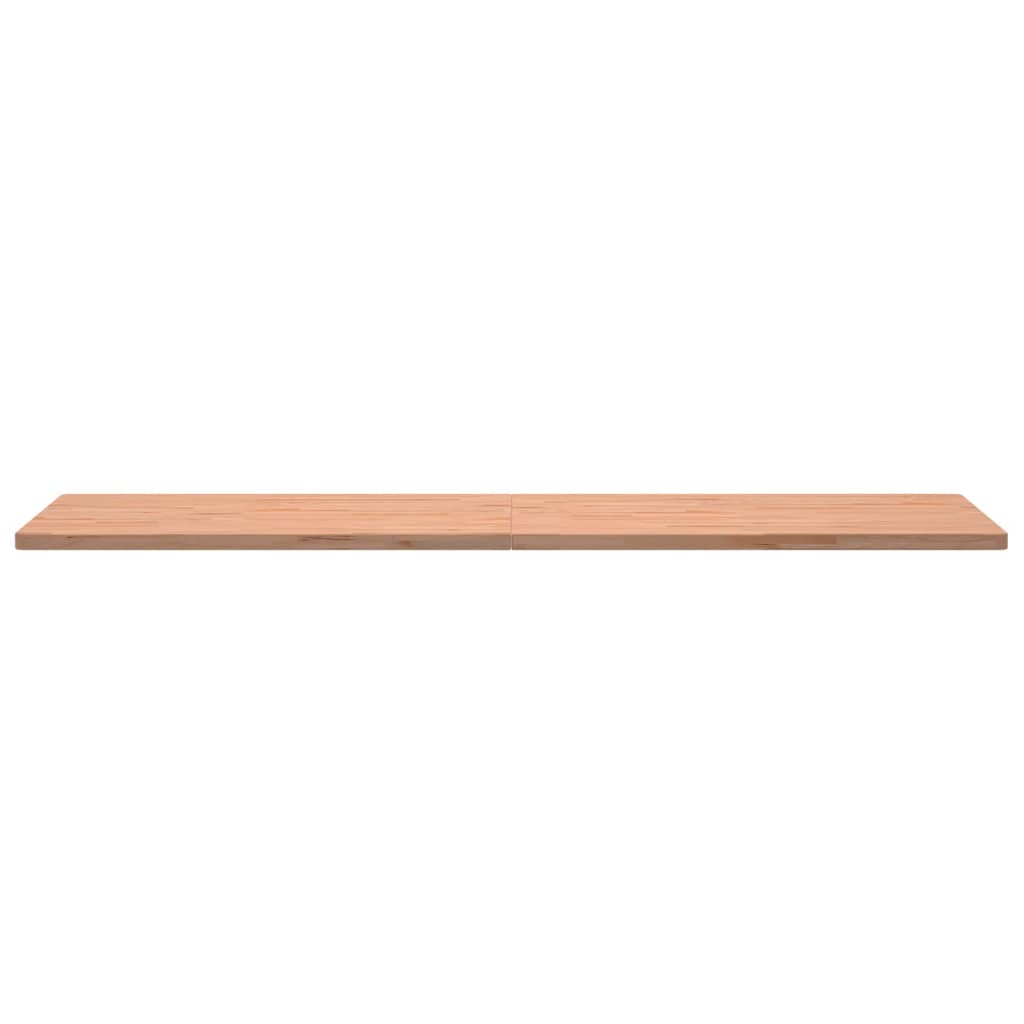 vidaXL Schreibtischplatte 150x55x2,5 cm Massivholz Buche