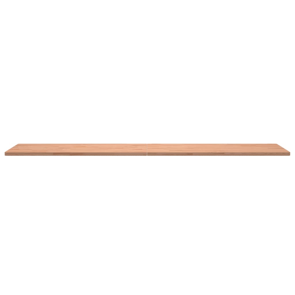 vidaXL Schreibtischplatte 200x55x2,5 cm Massivholz Buche