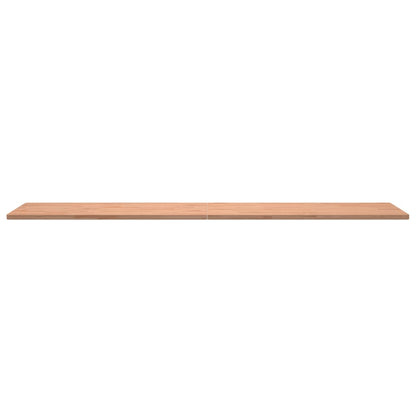 vidaXL Schreibtischplatte 200x55x2,5 cm Massivholz Buche