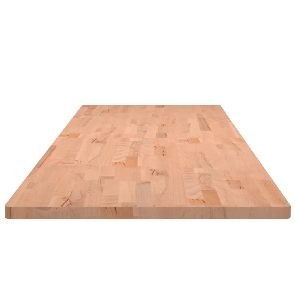vidaXL Schreibtischplatte 200x55x2,5 cm Massivholz Buche