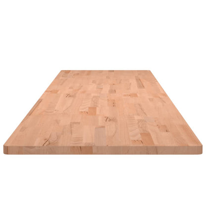 vidaXL Schreibtischplatte 220x55x2,5 cm Massivholz Buche
