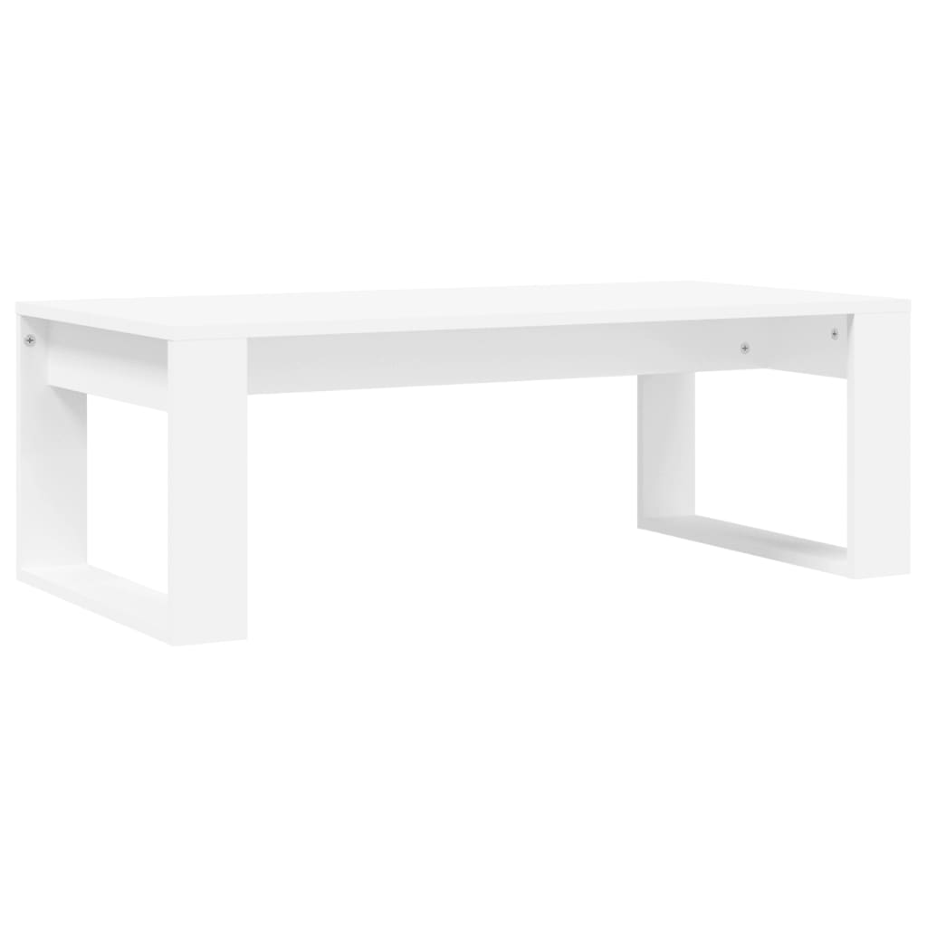 vidaXL Couchtisch Weiß 102x50x35 cm Holzwerkstoff