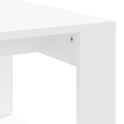 vidaXL Couchtisch Weiß 102x50x35 cm Holzwerkstoff