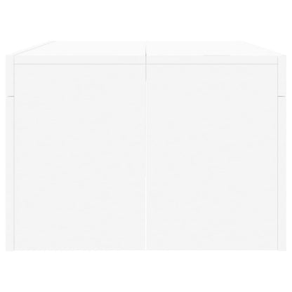 vidaXL Table basse Blanc 102x50x36 cm Bois d'ingénierie