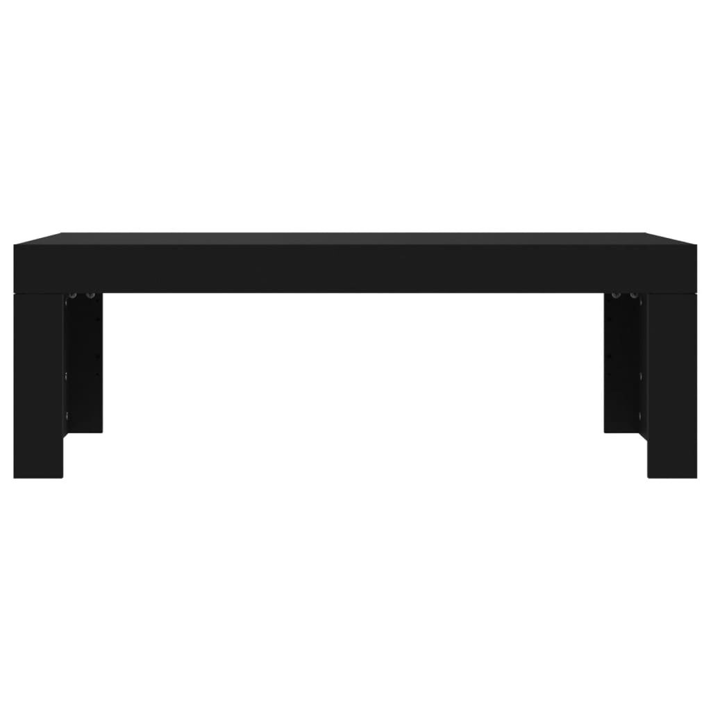 vidaXL Couchtisch Schwarz 102x50x36 cm Holzwerkstoff