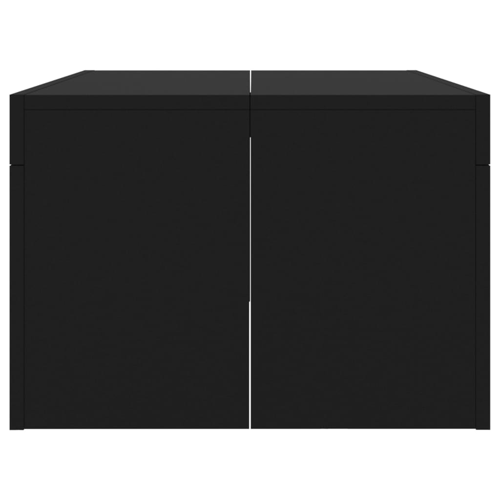 vidaXL Couchtisch Schwarz 102x50x36 cm Holzwerkstoff