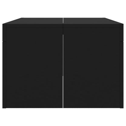 vidaXL Couchtisch Schwarz 102x50x36 cm Holzwerkstoff