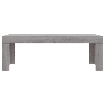 vidaXL Table basse gris Sonoma 102x50x36 cm Aggloméré