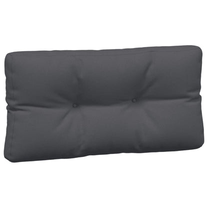 vidaXL Coussins de palette 7 pcs Anthracite Tissu