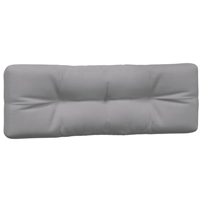 vidaXL Coussins de palette 7 pcs Gris Tissu