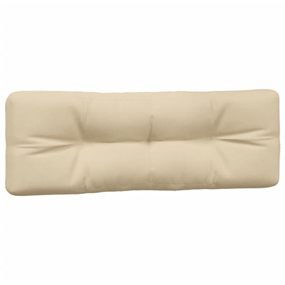 vidaXL Coussins de palette 7 pcs Tissu beige