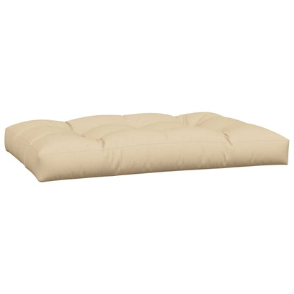 vidaXL Coussins de palette 7 pcs Tissu beige