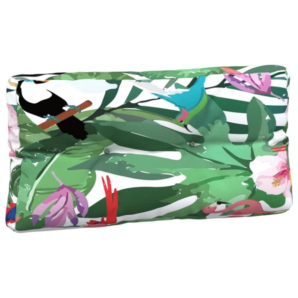 vidaXL Coussins pour palettes 7 pcs Tissu multicolore