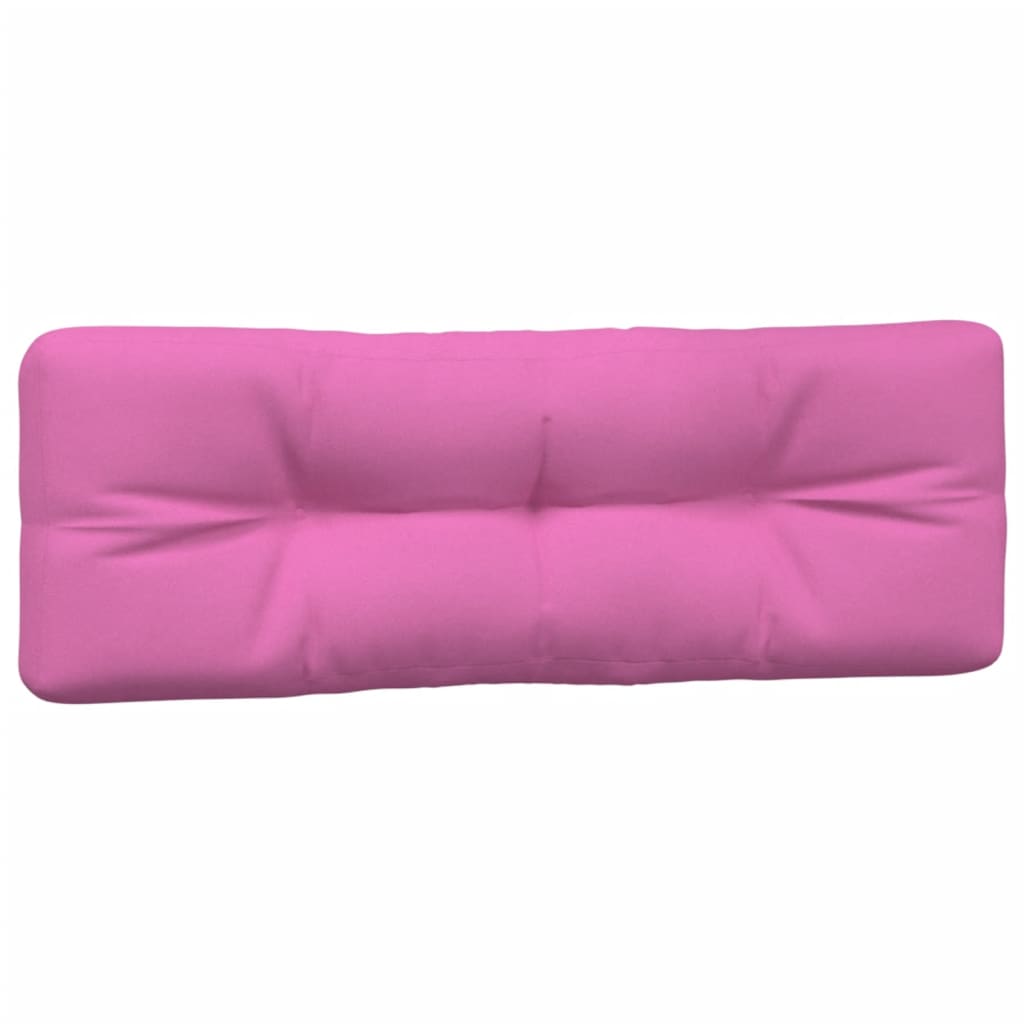 vidaXL Coussins de palette 7 pcs Tissu rose