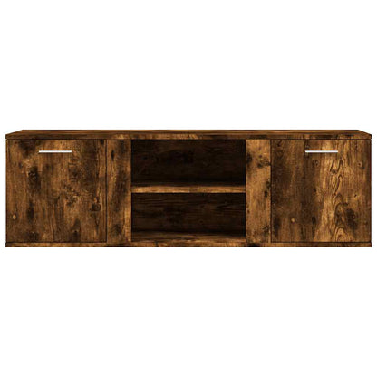 vidaXL TV-Schrank Räuchereiche 120x34x37 cm Holzwerkstoff