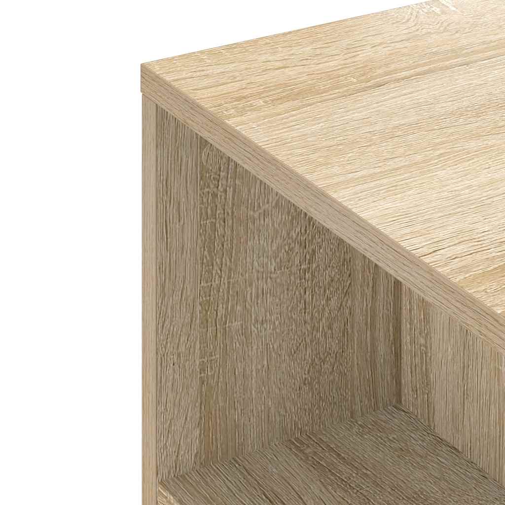 TV-Schrank Sonoma-Eiche 102x34,5x43 cm Holzwerkstoff