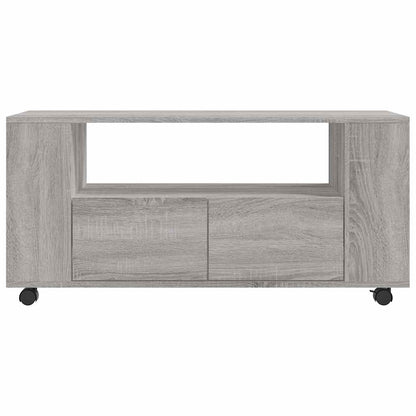 TV-Schrank Grau Sonoma 102x34,5x43 cm Holzwerkstoff