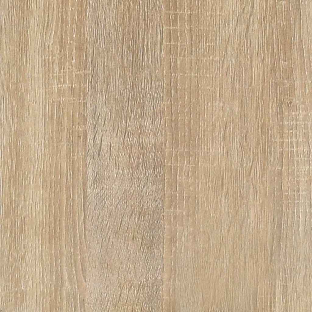 vidaXL Badschrank mit Spiegel Sonoma-Eiche Holzwerkstoff