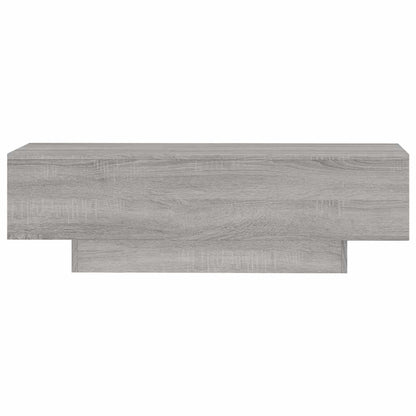 vidaXL Table basse gris Sonoma 100x49,5x31 cm Aggloméré