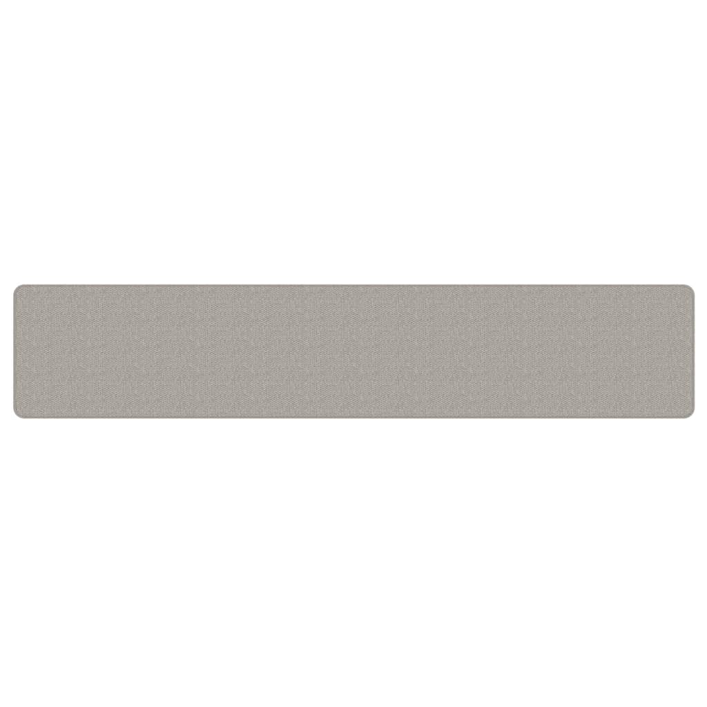vidaXL Teppichläufer Sisal-Optik Platina 50x250 cm
