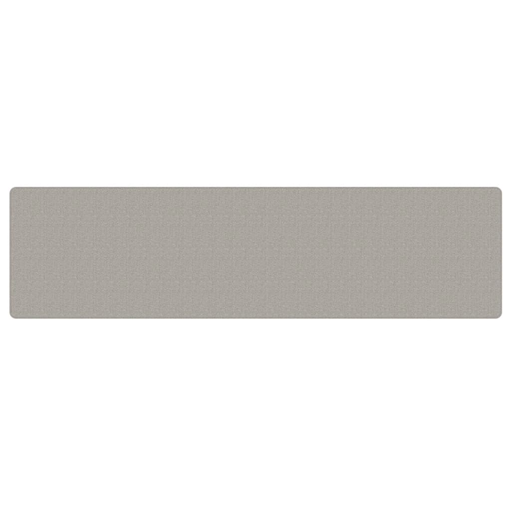 vidaXL Teppichläufer Sisal-Optik Platina 80x300 cm