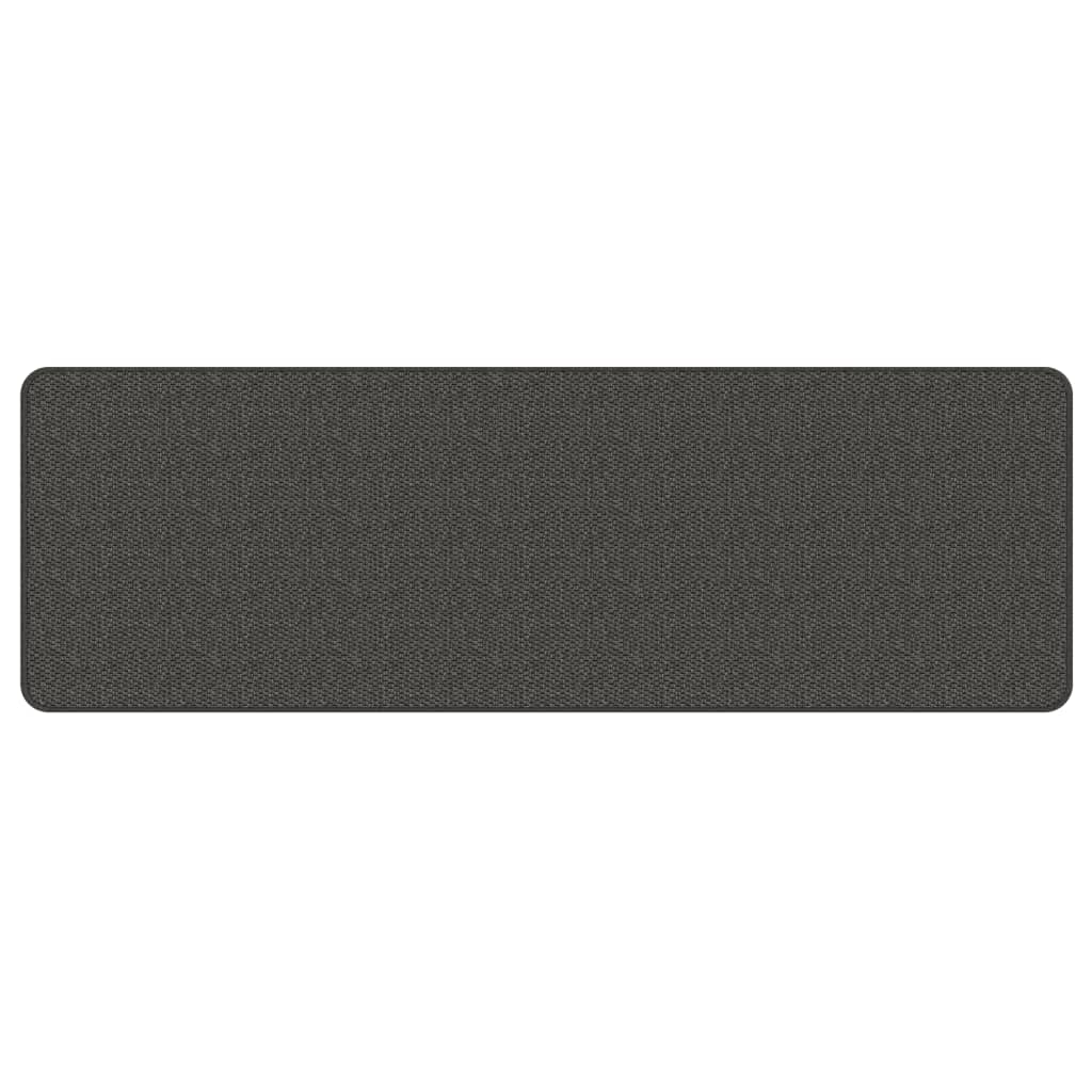 vidaXL Teppichläufer Sisal-Optik Anthrazit 50x150 cm