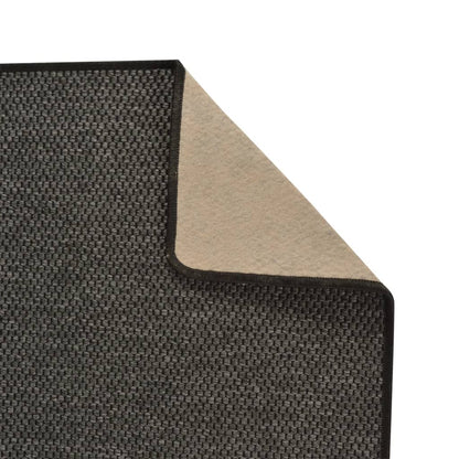 vidaXL Teppichläufer Sisal-Optik Anthrazit 50x250 cm