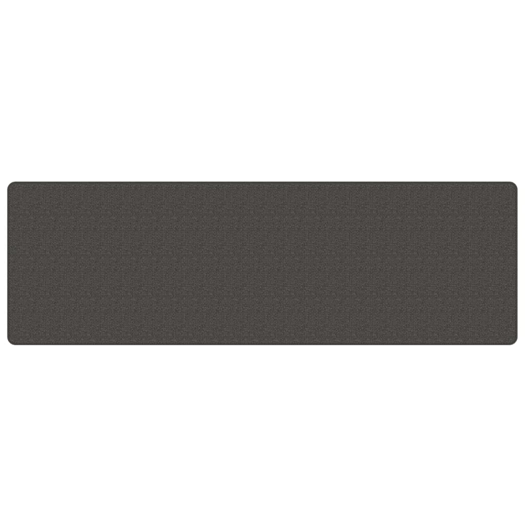 vidaXL Teppichläufer Sisal-Optik Anthrazit 80x250 cm