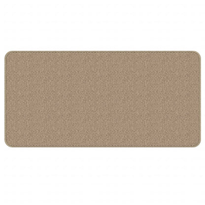 vidaXL Teppichläufer Sisal-Optik Sandfarben 50x100 cm