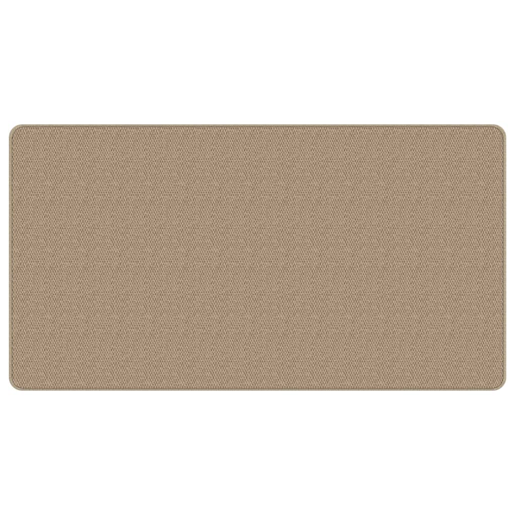 vidaXL Teppichläufer Sisal-Optik Sandfarben 80x150 cm