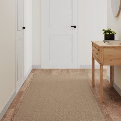 vidaXL Teppichläufer Sisal-Optik Sandfarben 80x250 cm