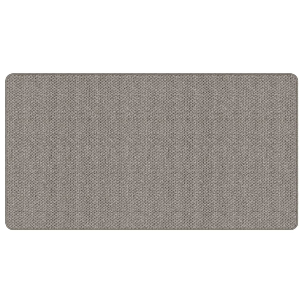 vidaXL Teppichläufer Sisal-Optik Silbern 80x150 cm