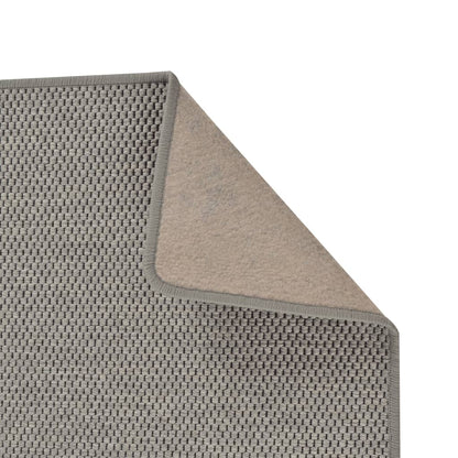 vidaXL Teppichläufer Sisal-Optik Silbern 80x150 cm