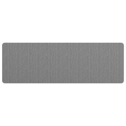 vidaXL Teppichläufer Grau 60x180 cm
