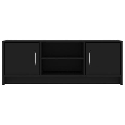 vidaXL TV-Schrank Schwarz 102x30x37,5 cm Holzwerkstoff