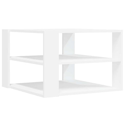 vidaXL Couchtisch Weiß 58x58x40 cm Holzwerkstoff