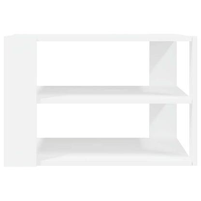 vidaXL Couchtisch Weiß 58x58x40 cm Holzwerkstoff