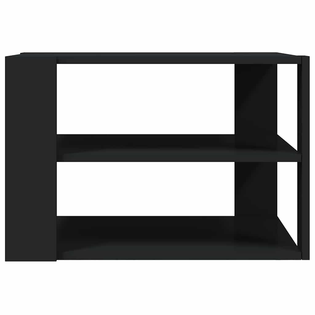 vidaXL Couchtisch Schwarz 58x58x40 cm Holzwerkstoff