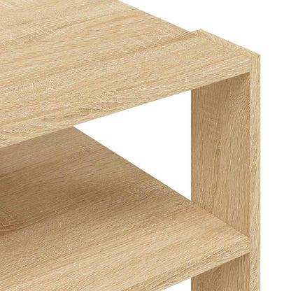 vidaXL Couchtisch Sonoma-Eiche 58x58x40 cm Holzwerkstoff