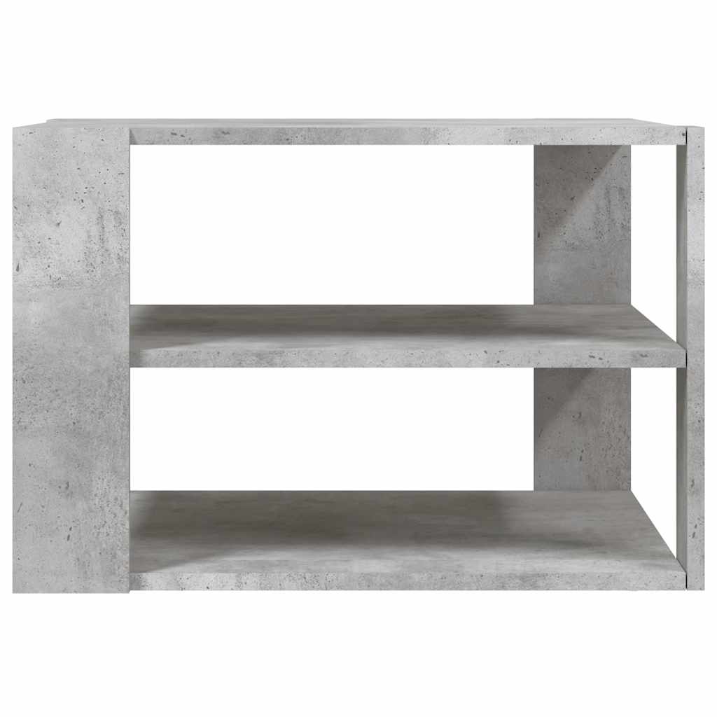 vidaXL Couchtisch Betongrau 58x58x40 cm Holzwerkstoff