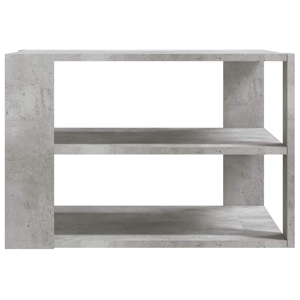 vidaXL Couchtisch Betongrau 58x58x40 cm Holzwerkstoff