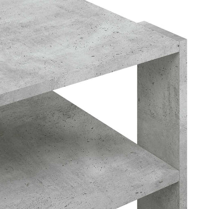 vidaXL Couchtisch Betongrau 58x58x40 cm Holzwerkstoff