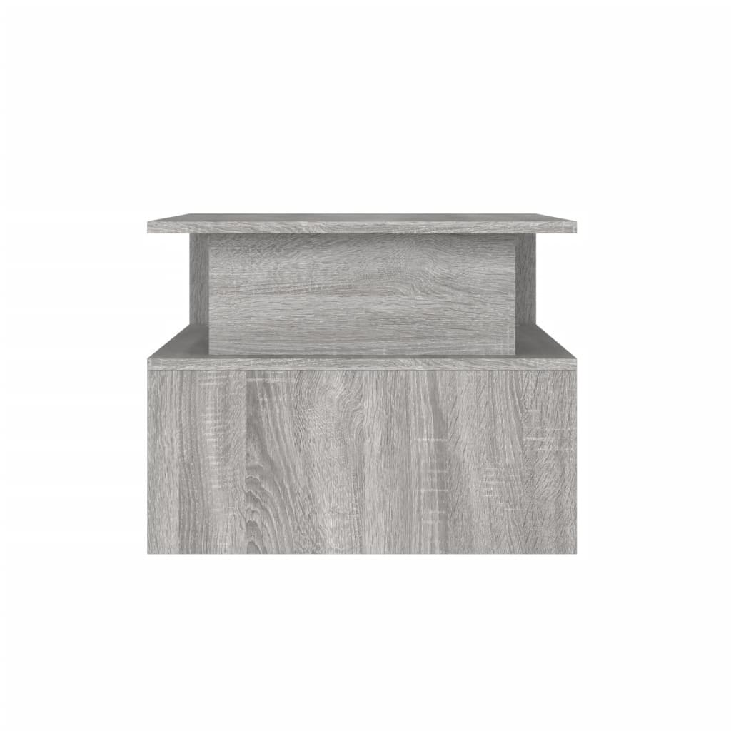 vidaXL Couchtisch Grau Sonoma 90x55x42,5 cm Holzwerkstoff