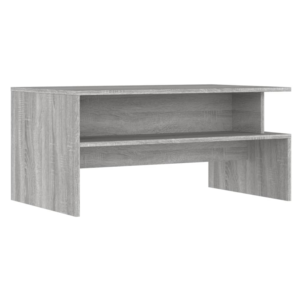 vidaXL Couchtisch Grau Sonoma 90x55x42,5 cm Holzwerkstoff
