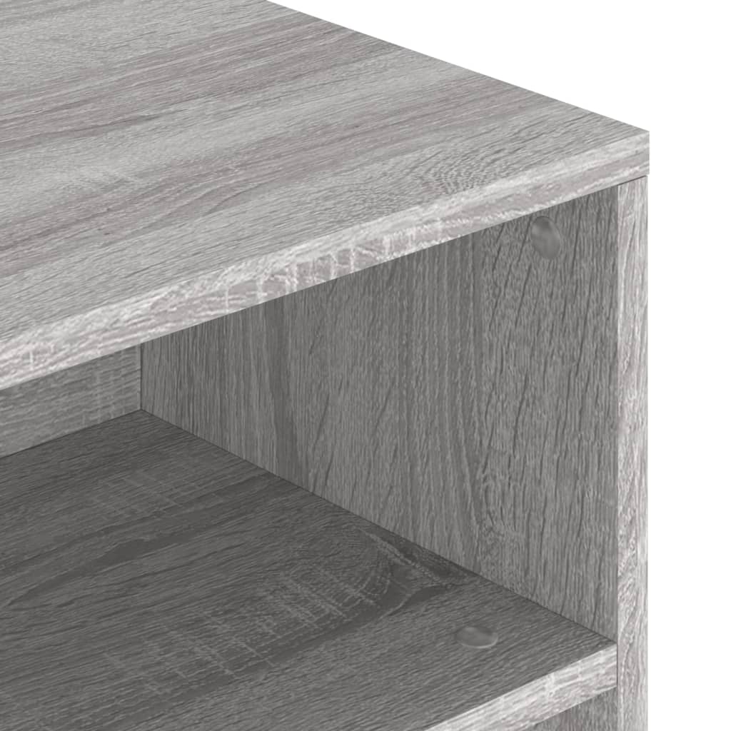 vidaXL Couchtisch Grau Sonoma 90x55x42,5 cm Holzwerkstoff