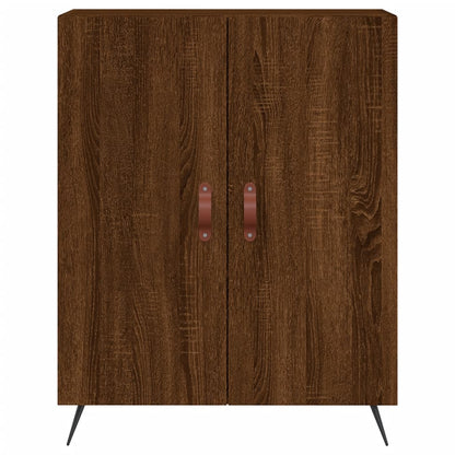 vidaXL Highboard Braun Eichen-Optik 69,5x34x180 cm Holzwerkstoff