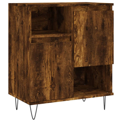vidaXL Sideboards 3 Stk. Räuchereiche Holzwerkstoff