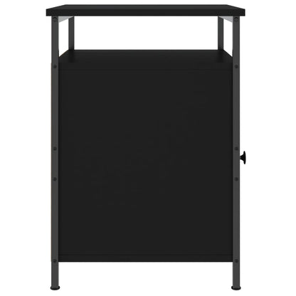 vidaXL Nachttisch Schwarz 40x42x60 cm Holzwerkstoff